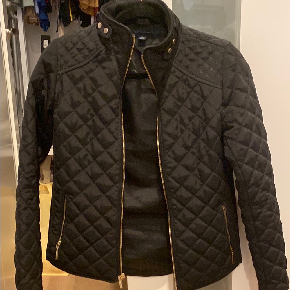 Tommy Hilfiger Black Quilted Jacket